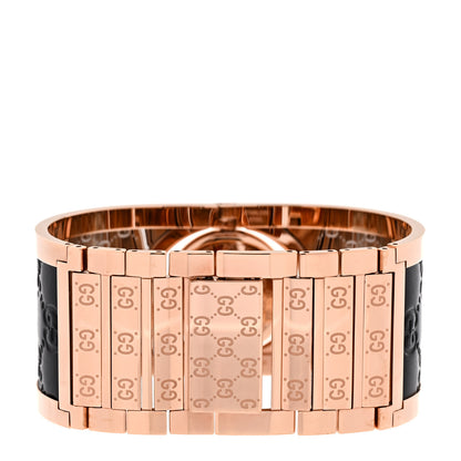 Gucci Stainless Steel Calfskin 33mm Twirl Quartz Watch Black 3 of 5