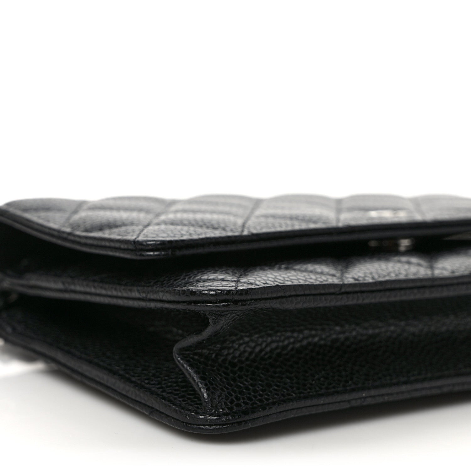 Chanel Caviar Quilted Wallet on Chain WOC Black 8 of 10