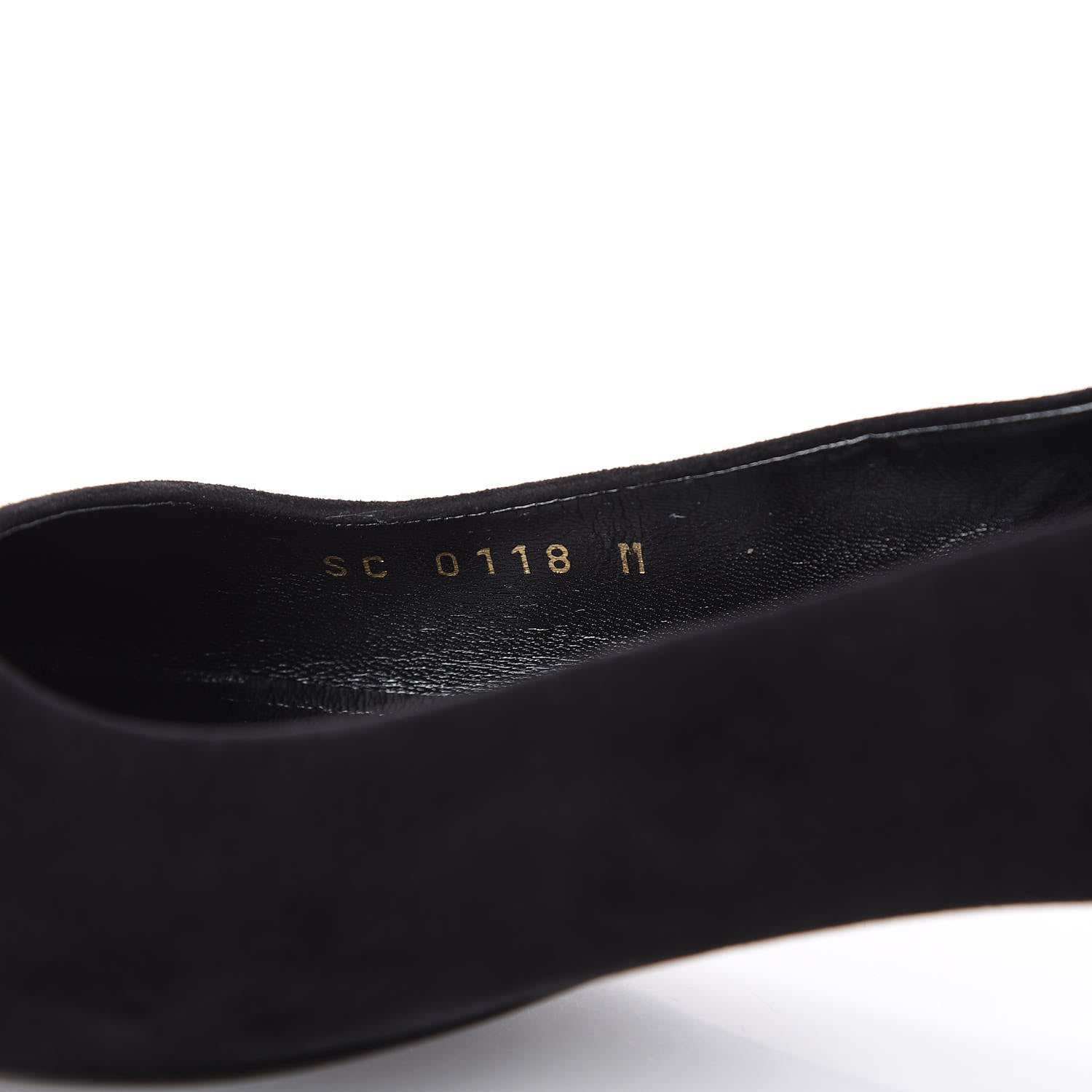 Louis Vuitton Suede Uniformes Pump 39 Black 7 of 9
