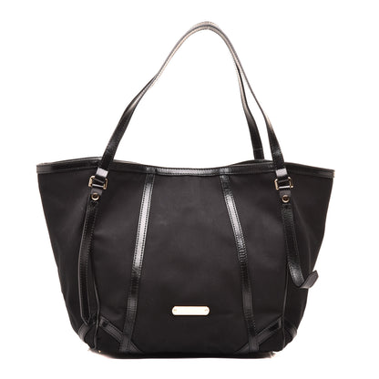 Burberry Canvas Small Canterbury Tote Black 1 of 8
