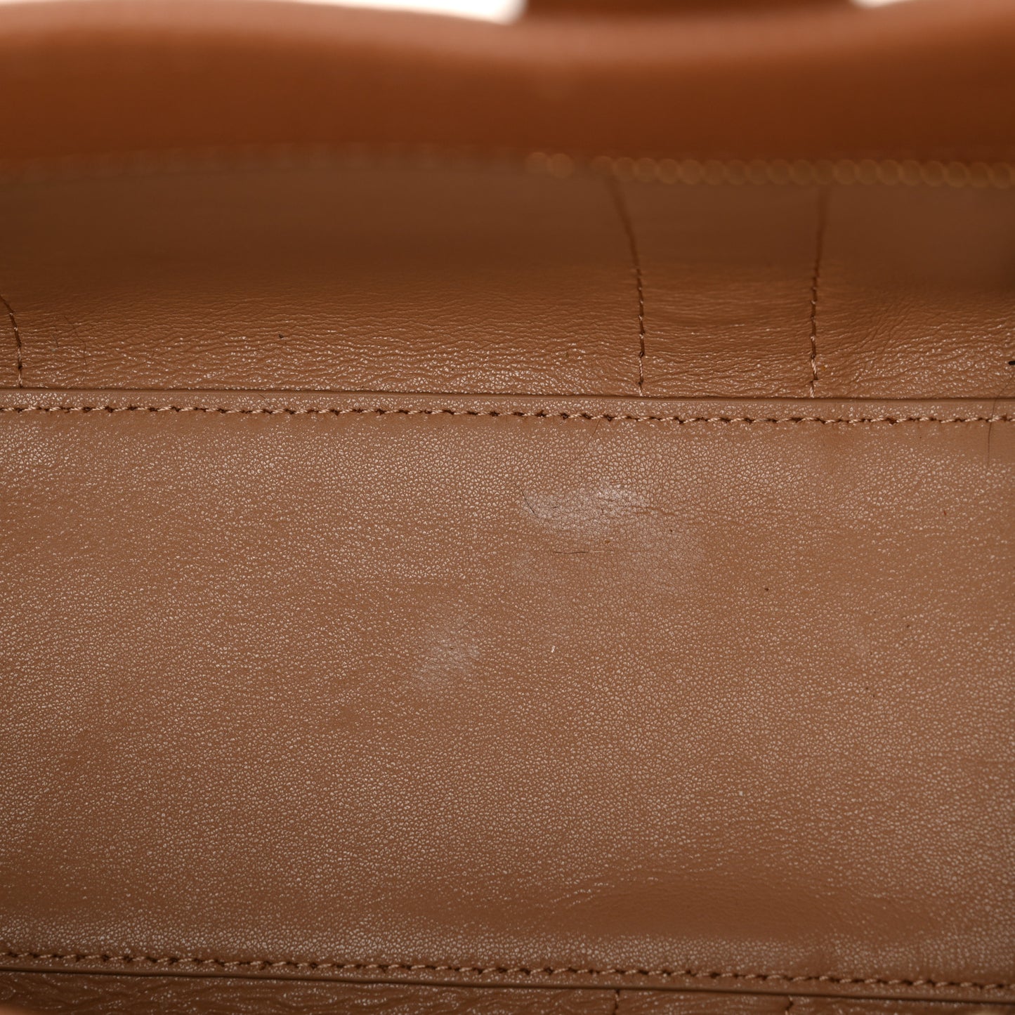 Grained Calfskin Small The Tote Bag Argan Oil