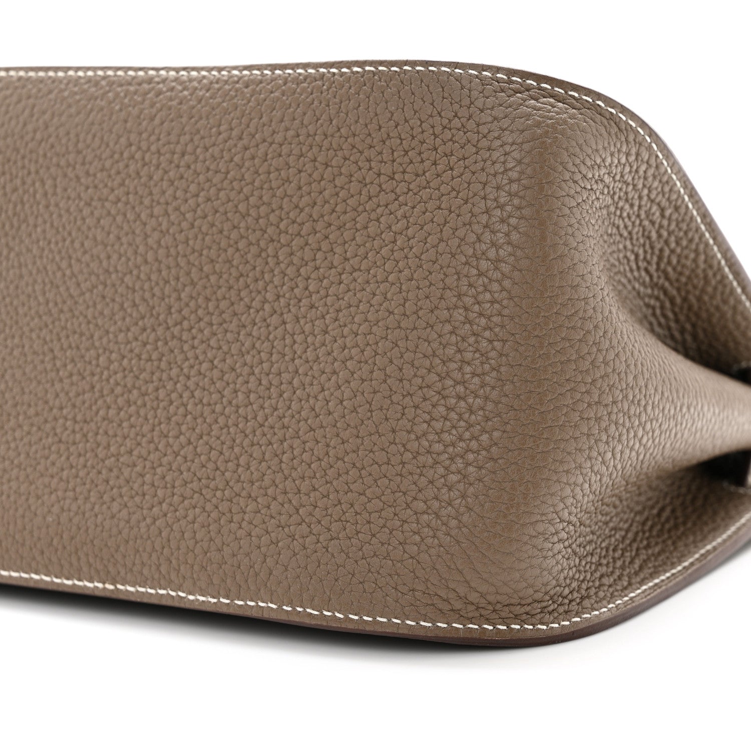 Hermes Taurillon Clemence Jypsiere 28 Etoupe 10 of 13