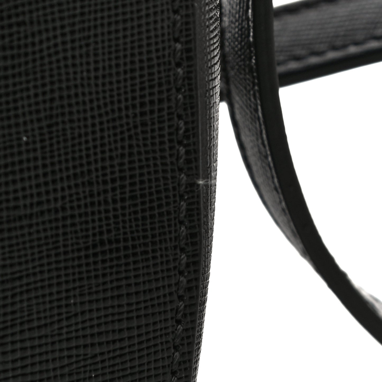 Grained Calfskin Palazzo Camera Bag Black