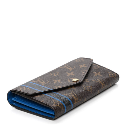 Louis Vuitton Monogram My LV Heritage Sarah Wallet NM Blue Marine 3 of 4
