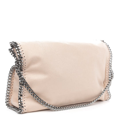 Stella McCartney Shaggy Deer Mini Falabella Fold Over Tote Powder 3 of 9