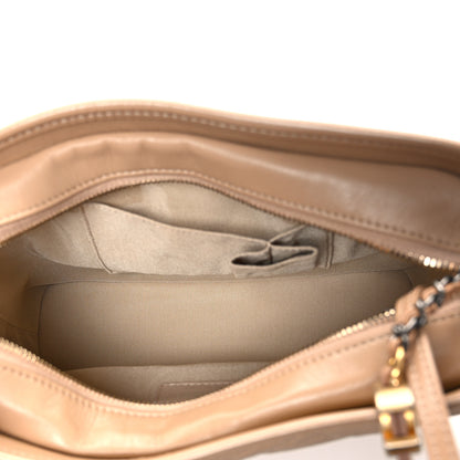 Chanel Aged Calfskin Quilted New Medium Gabrielle Hobo Beige 5 of 10