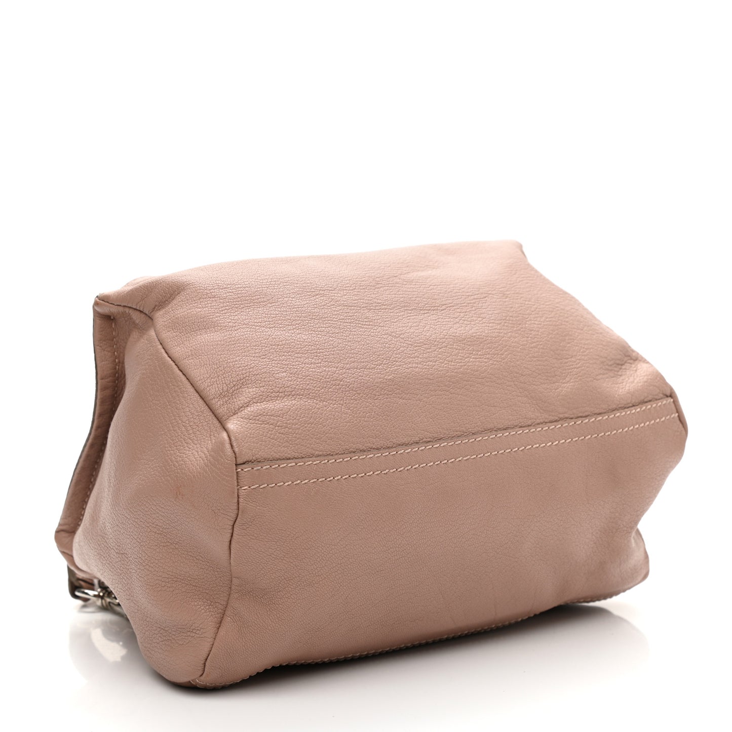 Sugar Goatskin Small Pandora Linen