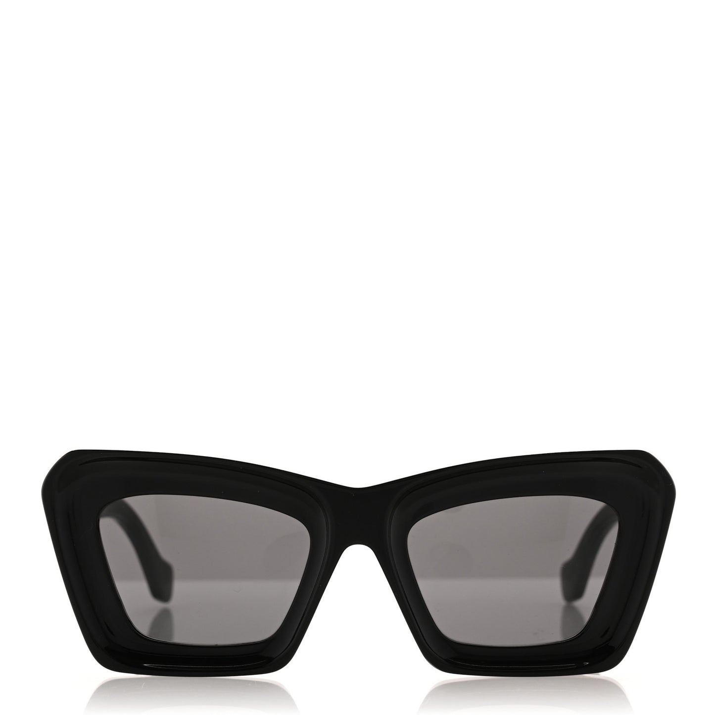 Acetate Anagram Cat Eye Sunglasses LW40145I Black