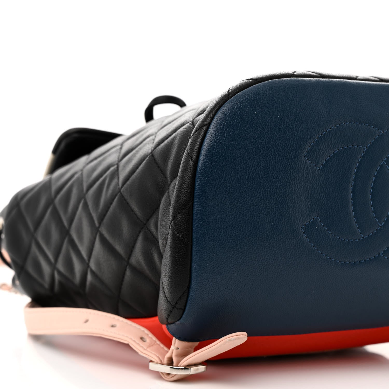 Chanel Lambskin Quilted Small Cuba Urban Spirit Backpack Black 16 of 31
