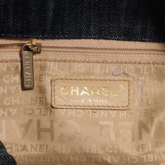Denim Coco Cabas Tote