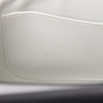 Hermes Epsom Butler Harnais White Black Natural 8 of 10