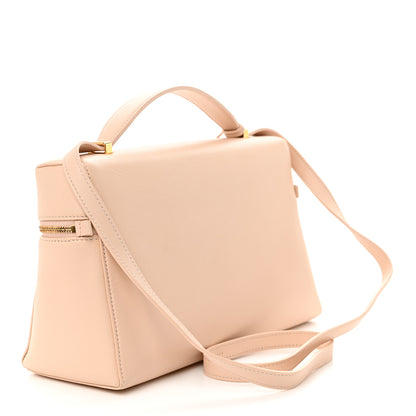 Loro Piana Grained Calfskin Extra Bag L27 Feather Pink 3 of 9
