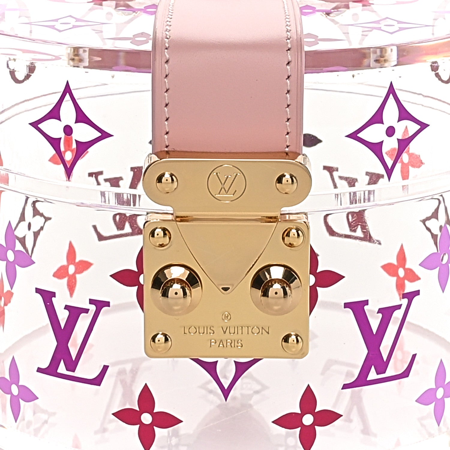 Louis Vuitton Transparent Plexiglass Box Scott Rose Ballerine 6 of 8