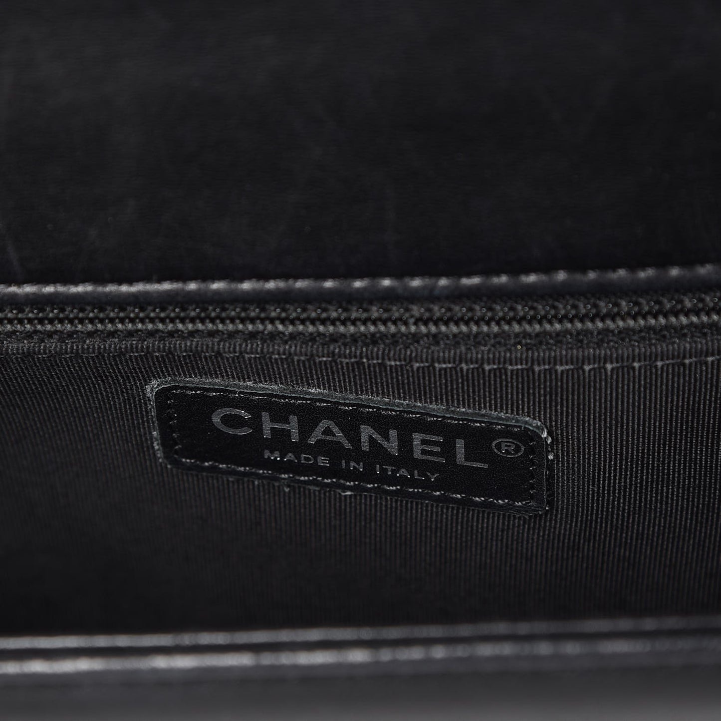 Lambskin Quilted New Medium Boy Flap Black