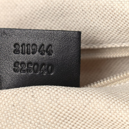 Gucci Guccissima Medium Sukey Tote Black 7 of 18