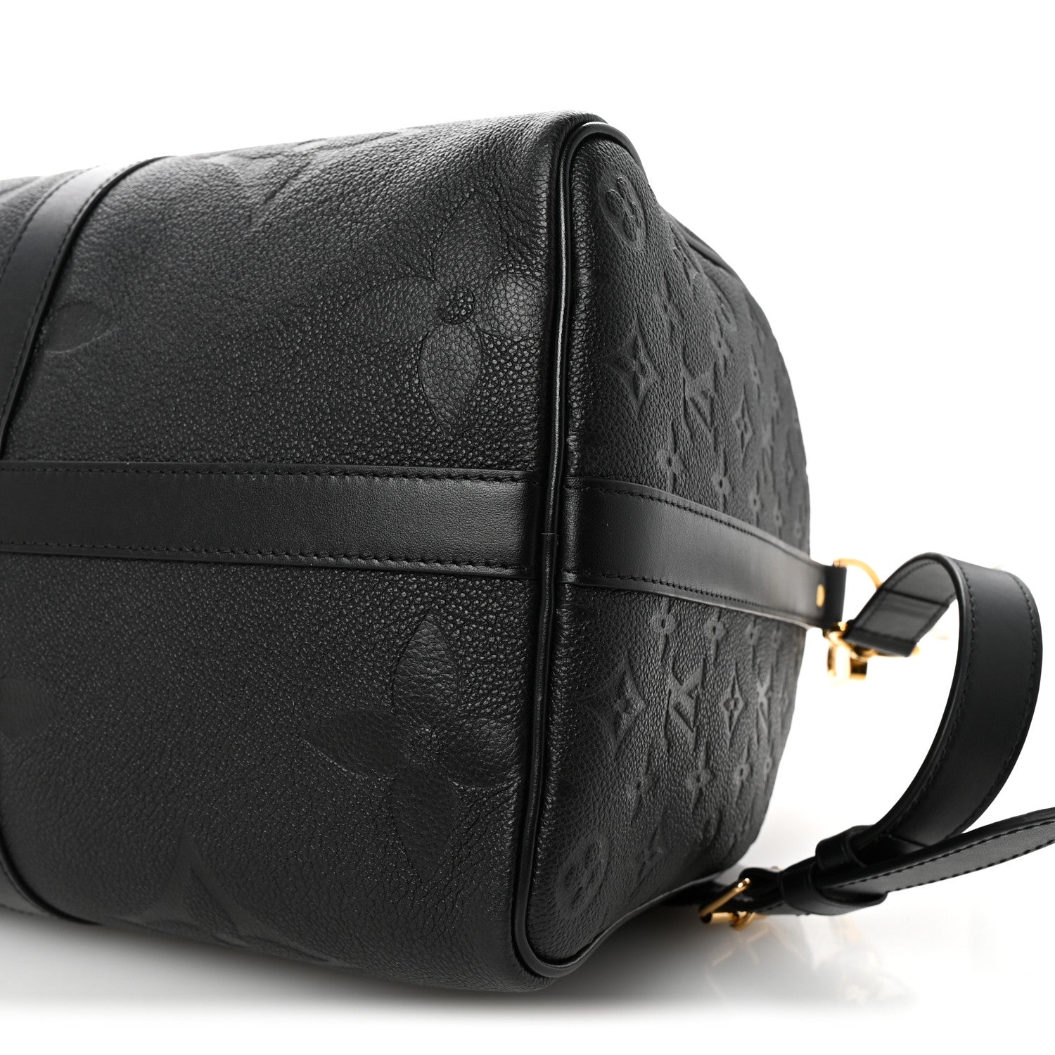 Louis Vuitton Empreinte Monogram Giant Keepall Bandouliere 45 Black 8 of 8