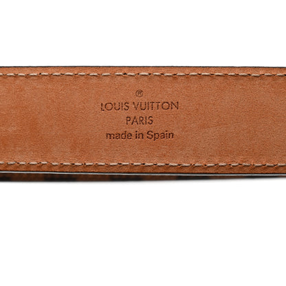 Louis Vuitton Damier Ebene Mini 25mm Belt 85 34 6 of 7