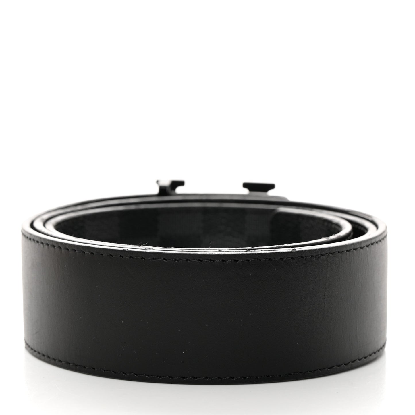 Damier Graphite 40mm LV Initiales Belt 90 36