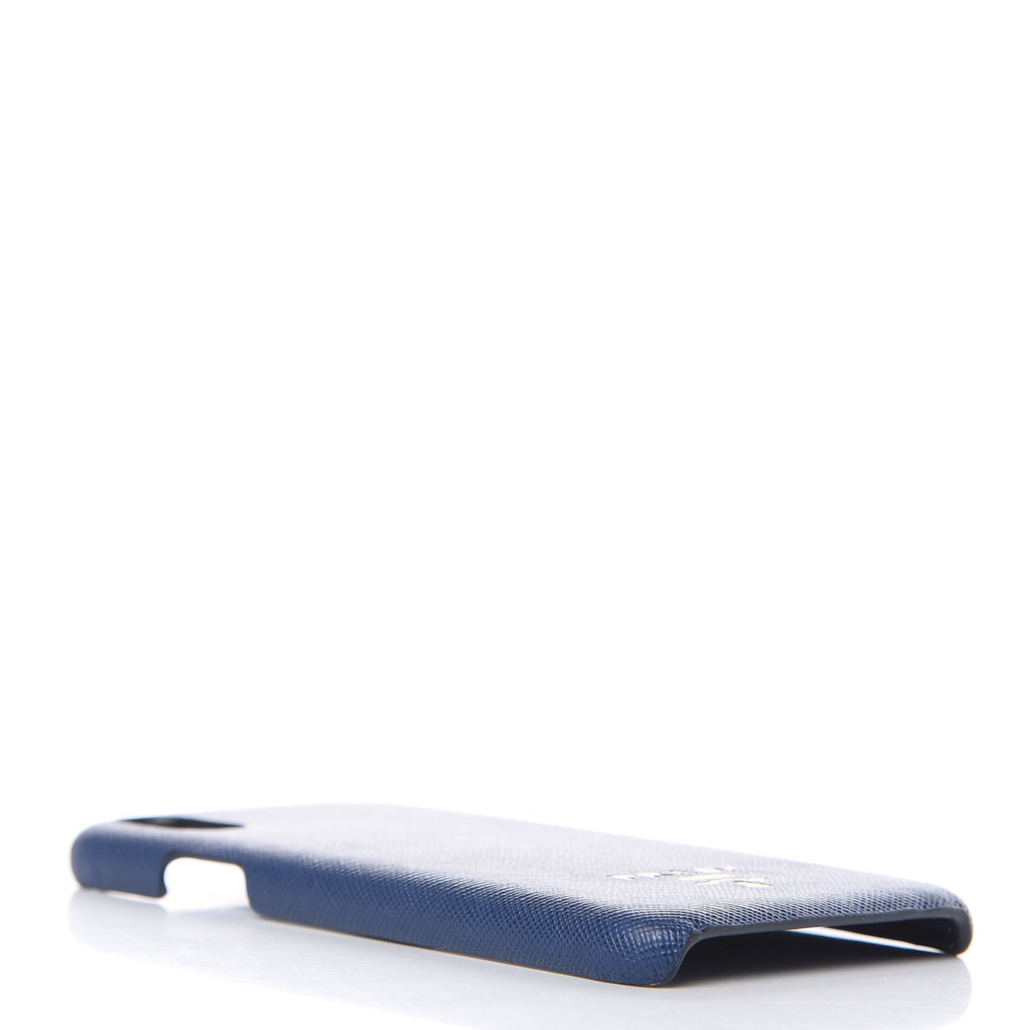 Saffiano Metal iPhone X Case Bleuette