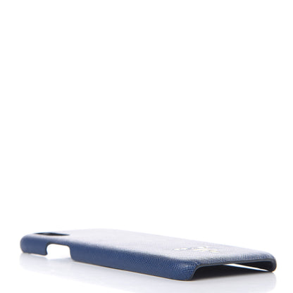 Prada Saffiano Metal iPhone X Case Bleuette 4 of 7