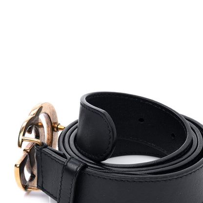 Gucci Moon Calfskin Double G 30mm Belt 90 36 Blue 4 of 6