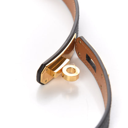 Hermes Epsom Kelly Belt Black 5 of 6