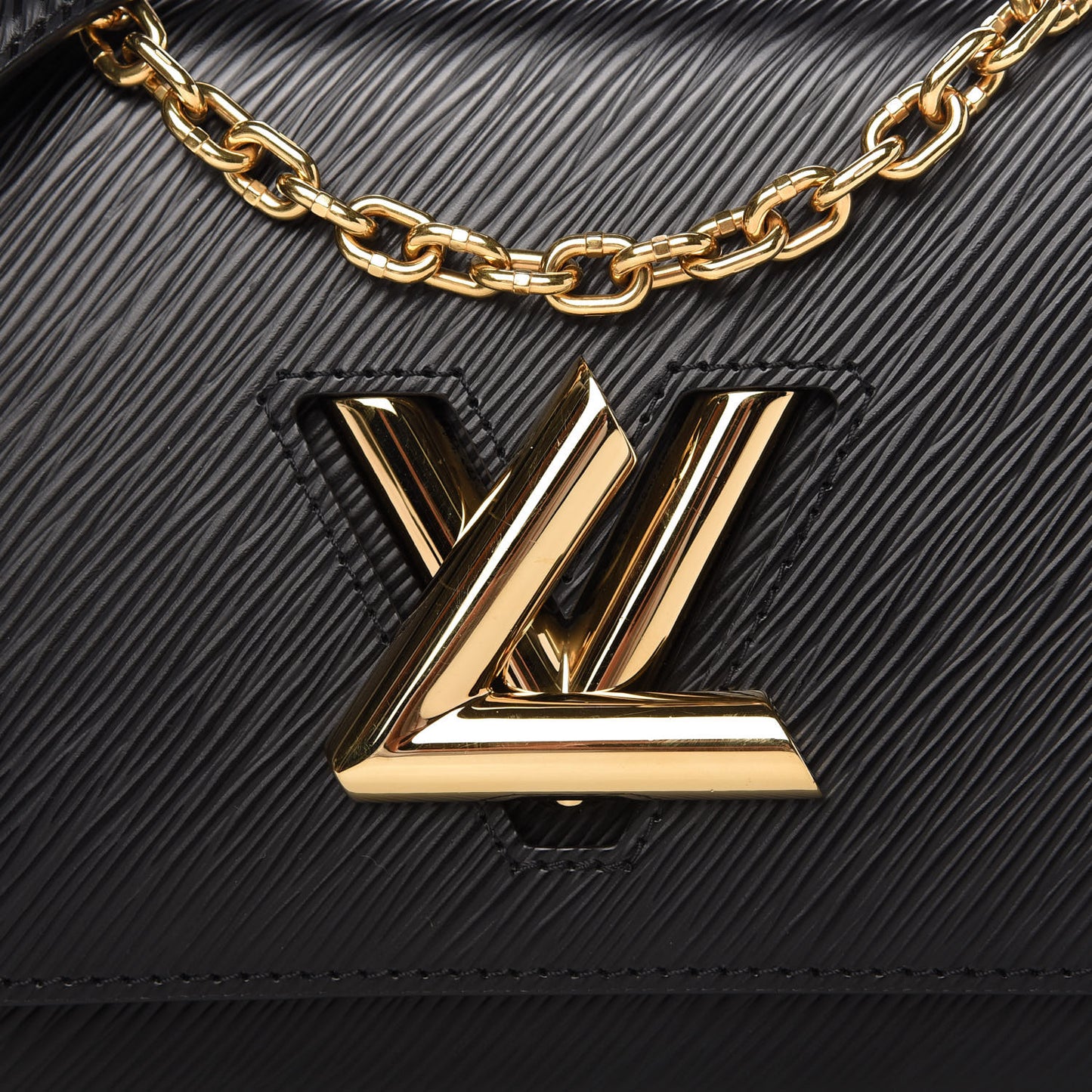 Epi Twist Shoulder Bag MM Black