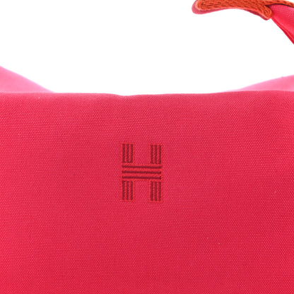 Hermes Canvas Large Bride-A-Brac Pouch Hibiscus 7 of 7
