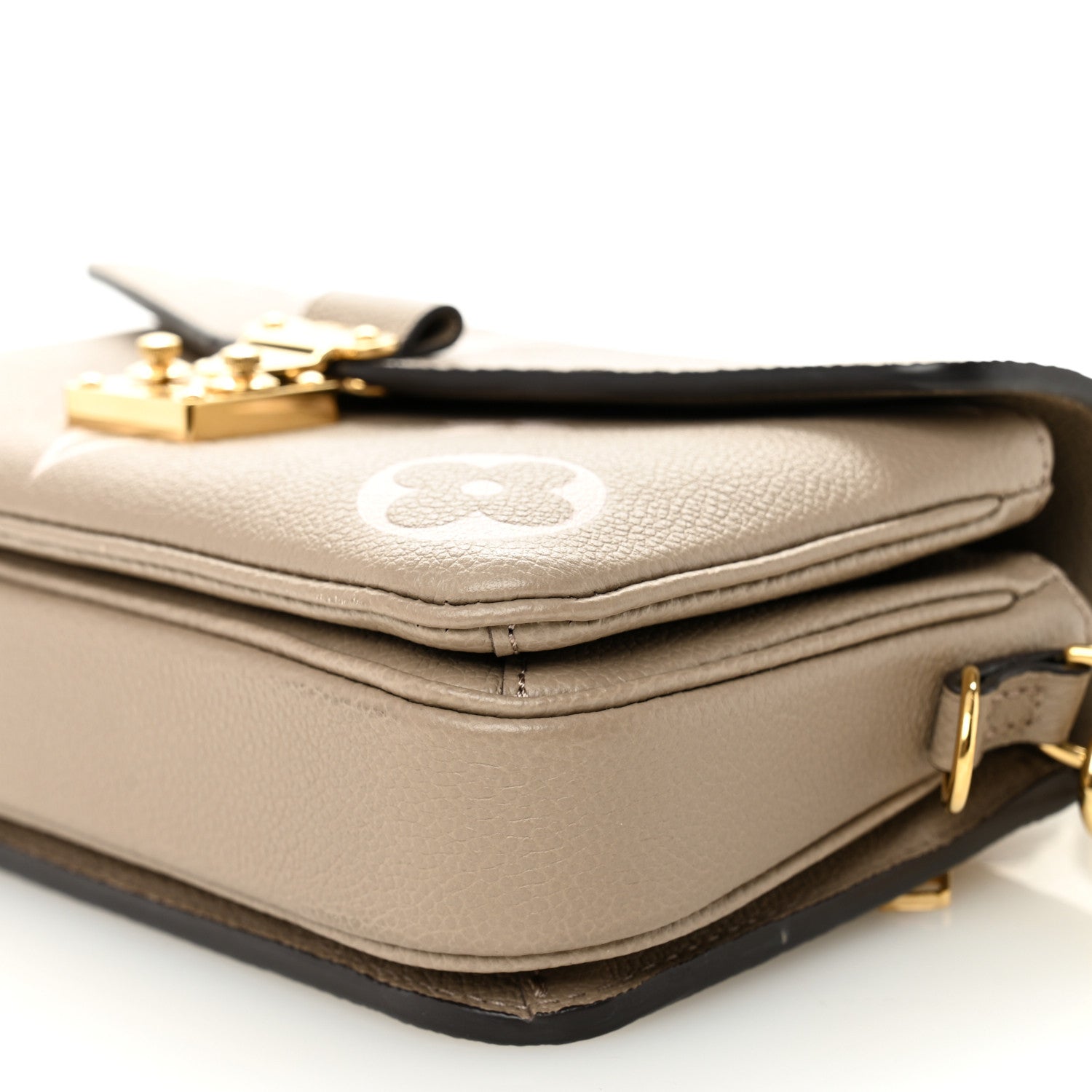 Louis Vuitton Empreinte Monogram Giant Pochette Metis East West Tourterelle Creme 8 of 8