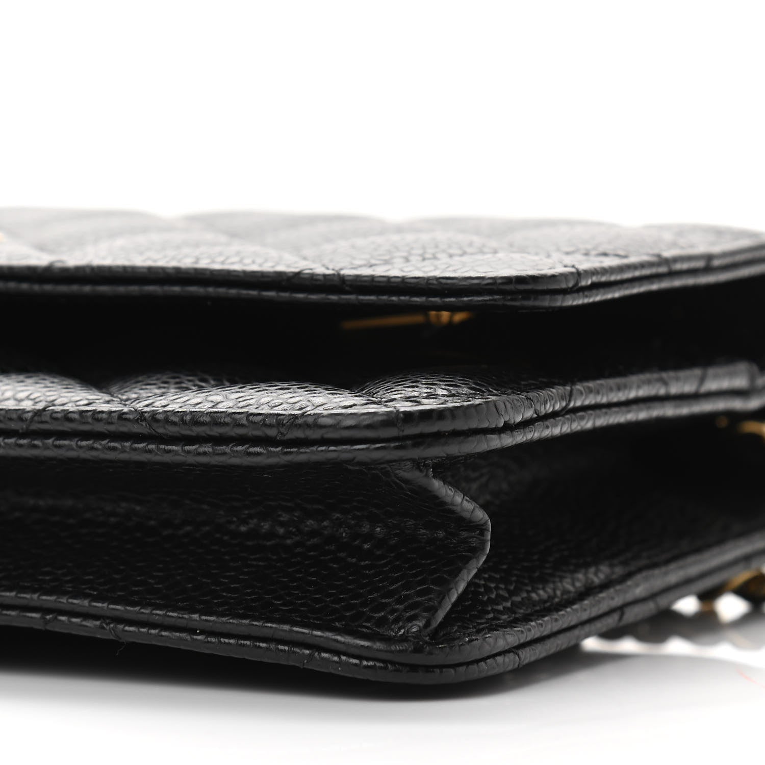Chanel Caviar Quilted Wallet On Chain WOC Black 11 of 11