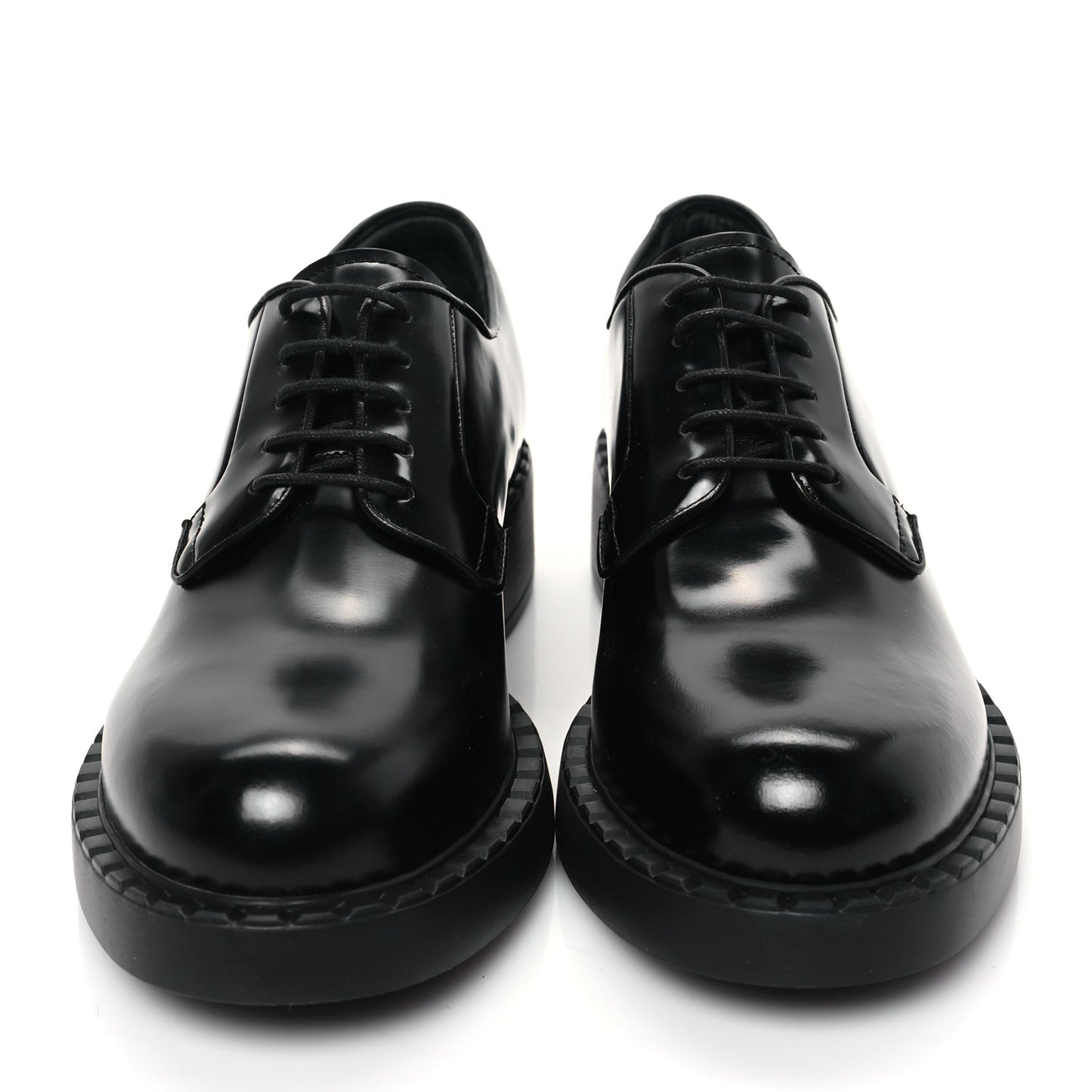 Spazzolato Lace Up 50mm Loafers 39 Black