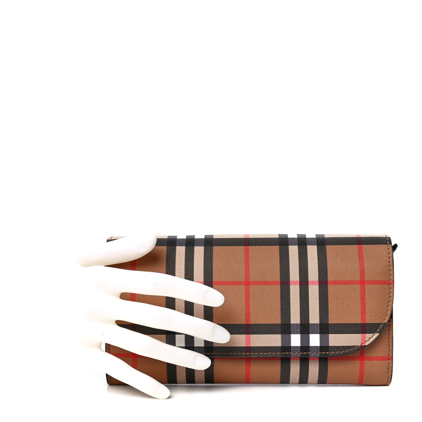 Vintage Check Halton Wallet Black