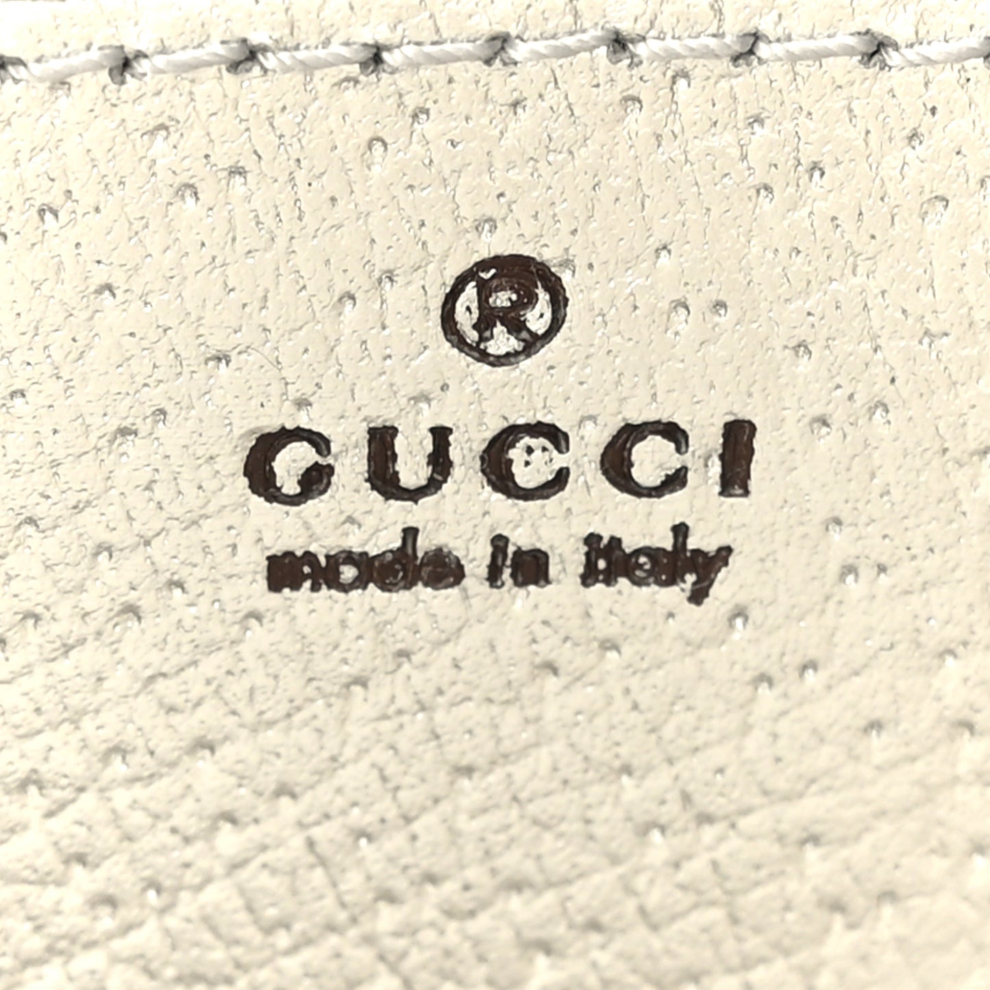 GG Supreme Monogram Lame Textured Dollar Calfskin Mini Ophidia Chain Bag Beige Ebony Silver
