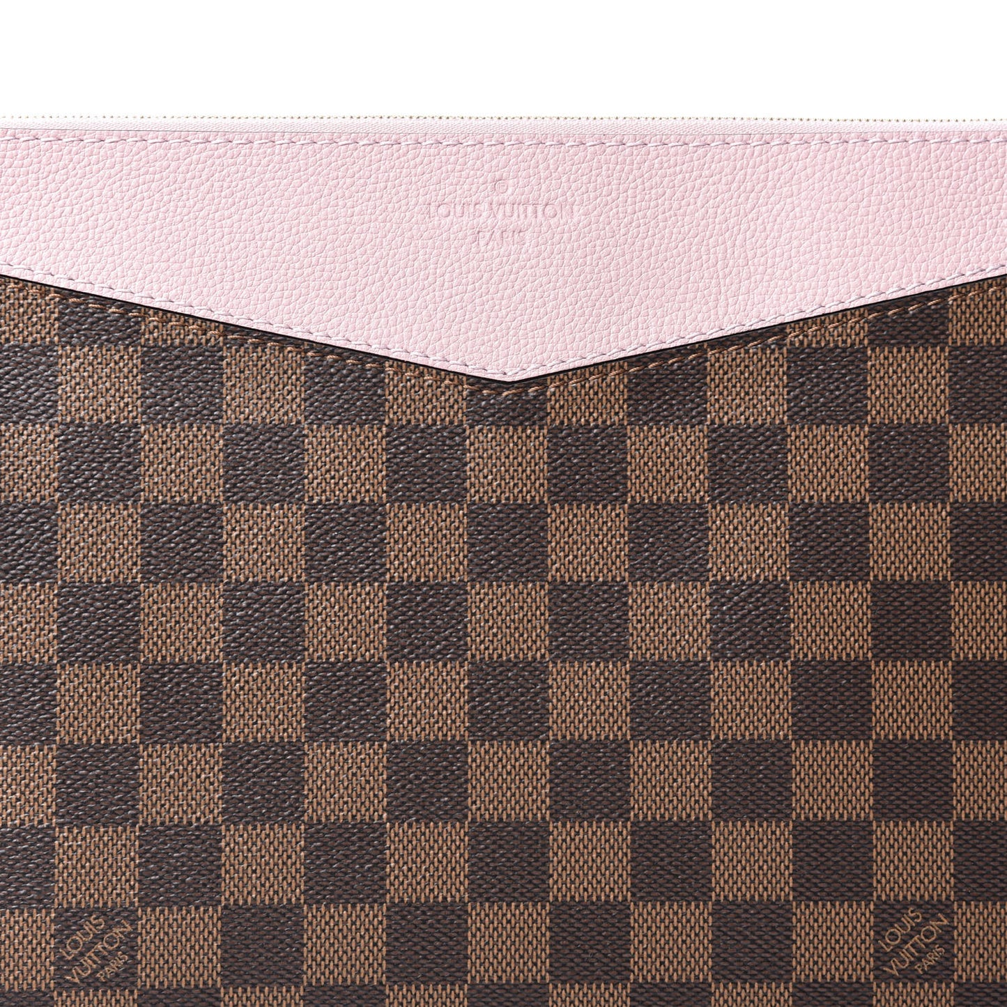 Damier Ebene Daily Pouch Rose Poudre