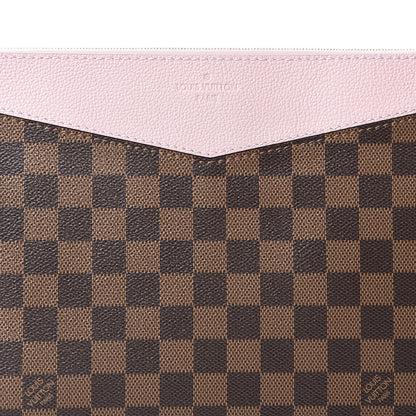 Louis Vuitton Damier Ebene Daily Pouch Rose Poudre 9 of 9