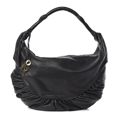 Christian Dior Calfskin XXL Gypsy Hobo Black 1 of 10