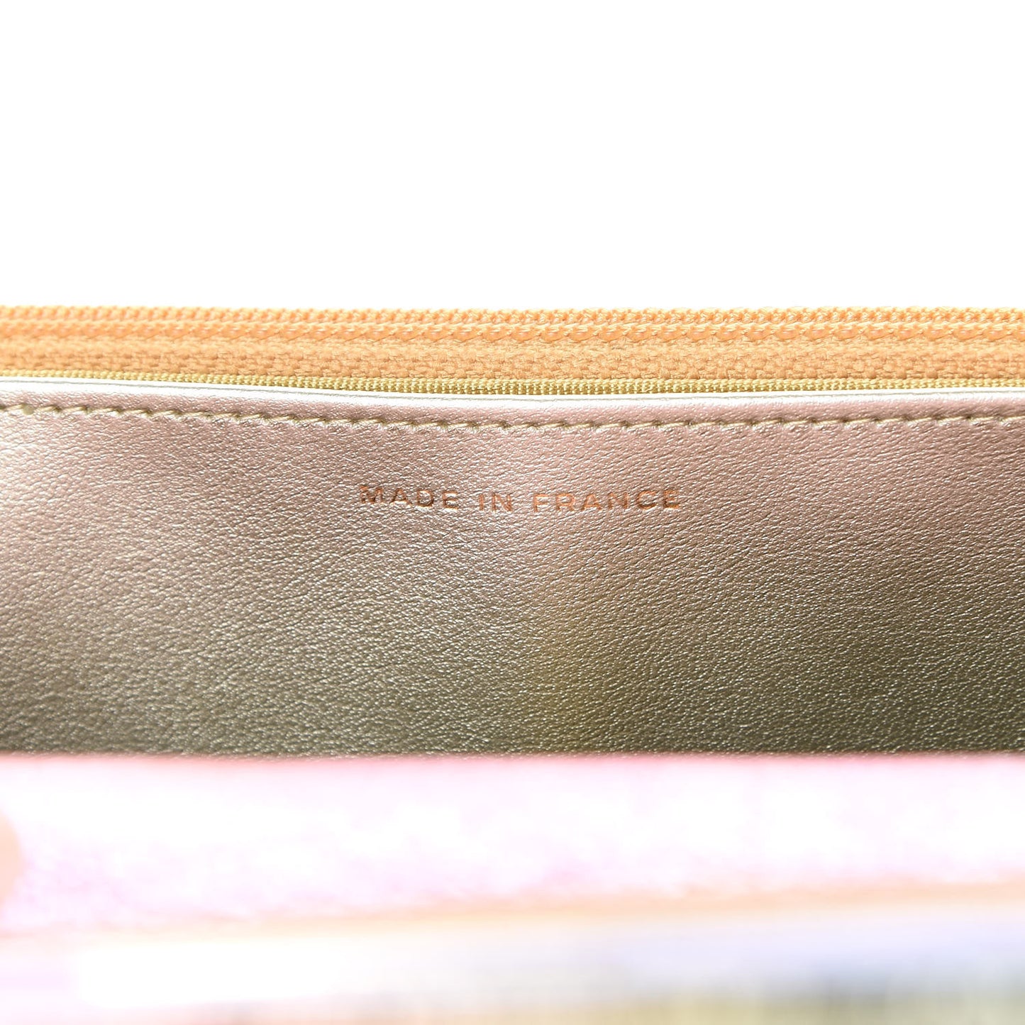 Metallic Goatskin Quilted 2.55 Reissue Wallet on Chain WOC Multicolor