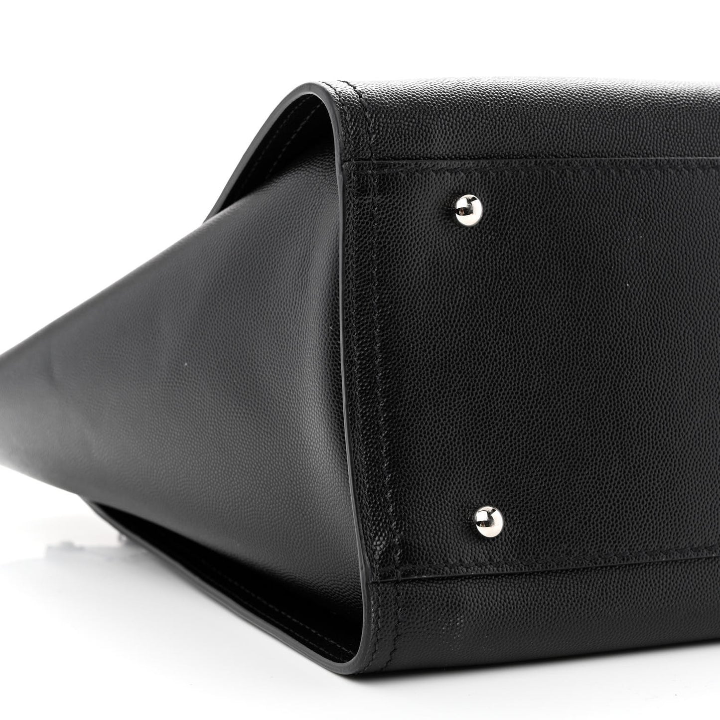 Caviar Small Studded Deauville Tote Black