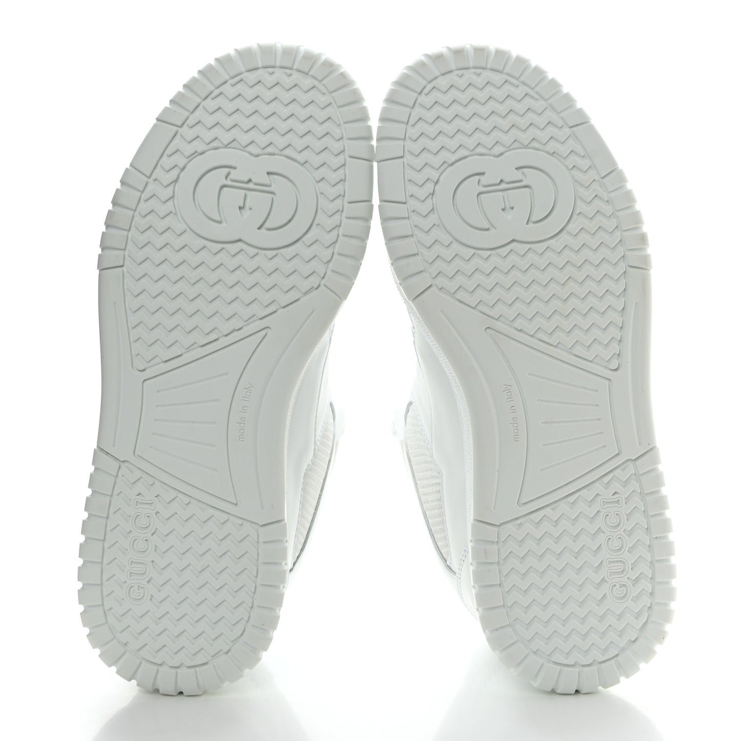Calfskin Perforated Sneakers 35.5 Great White