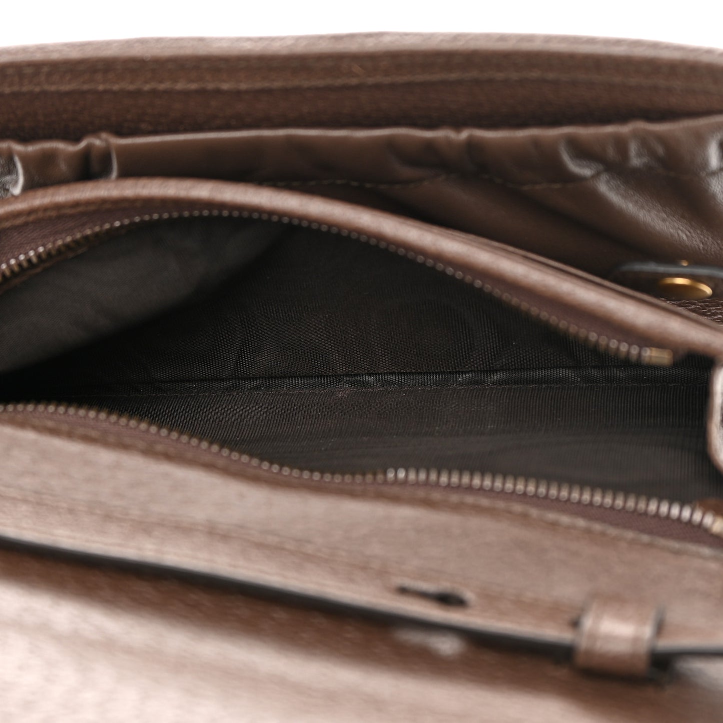 GG Supreme Monogram Web Ophidia Crossbody Wallet Beige New Acero