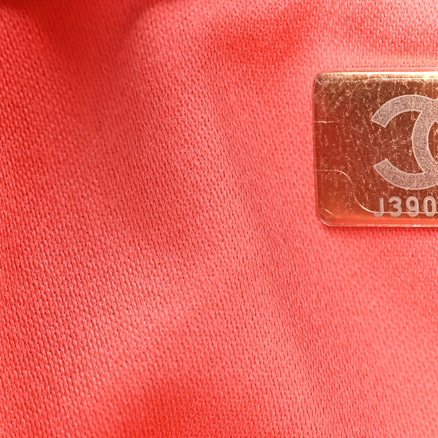 Chanel Caviar Quilted Small Chanel 25 Handbag Coral 7 of 11
