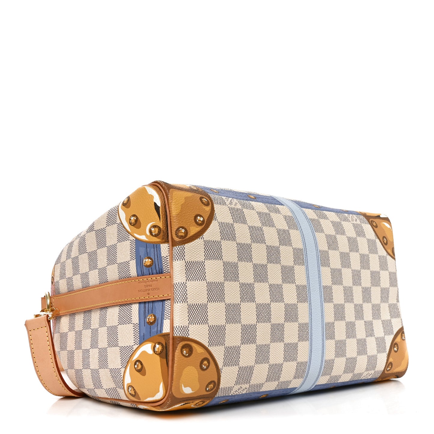 Damier Azur Summer Trunks Speedy Bandouliere 30