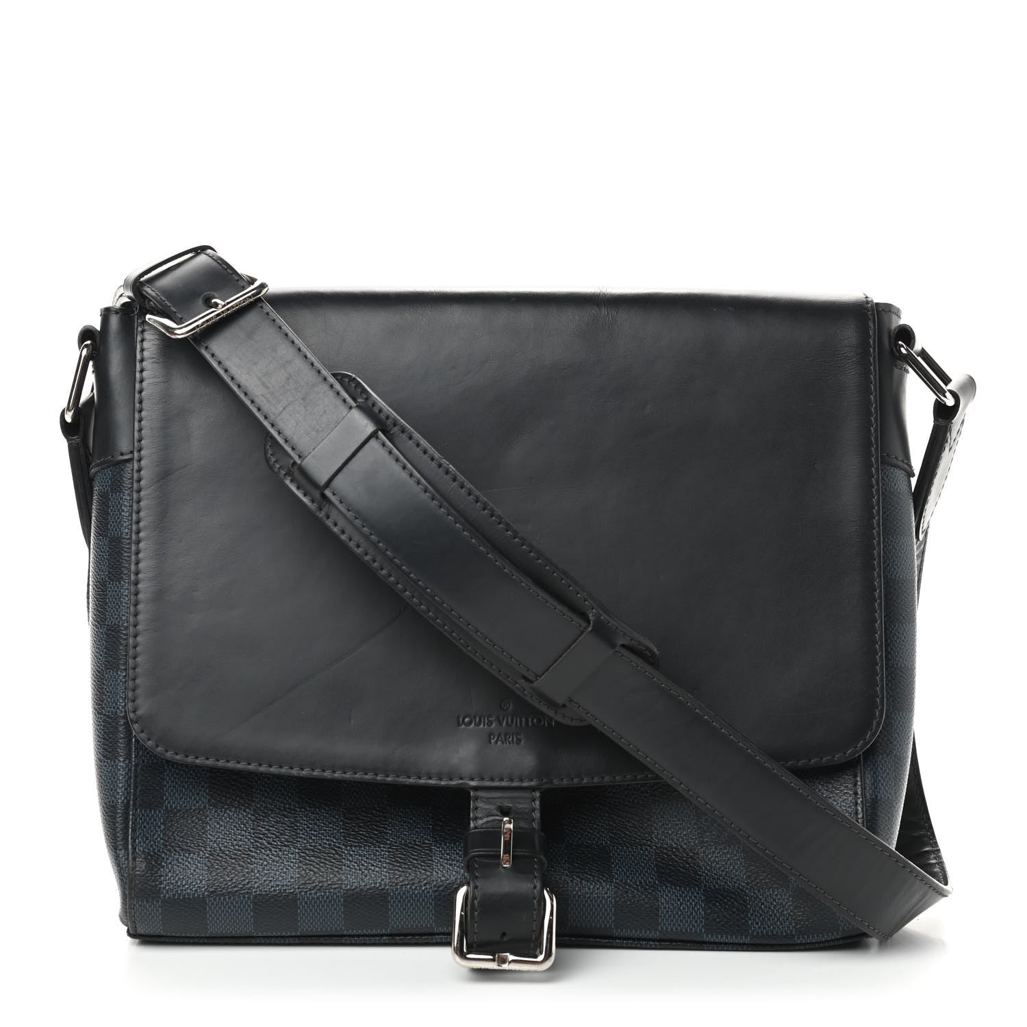 Louis Vuitton Damier Cobalt Newport Messenger PM 1 of 9