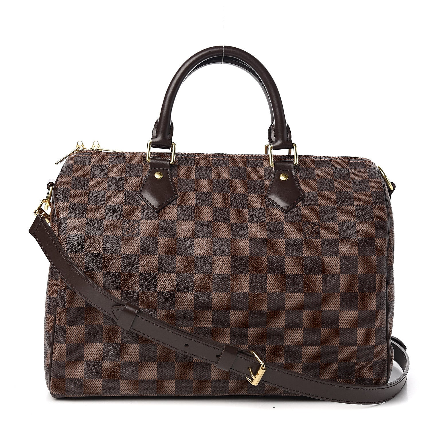 Louis Vuitton Damier Ebene Speedy Bandouliere 30 1 of 9