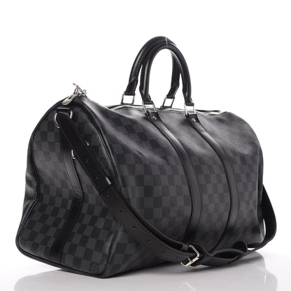 Louis Vuitton Damier Graphite Keepall Bandouliere 45 3 of 8