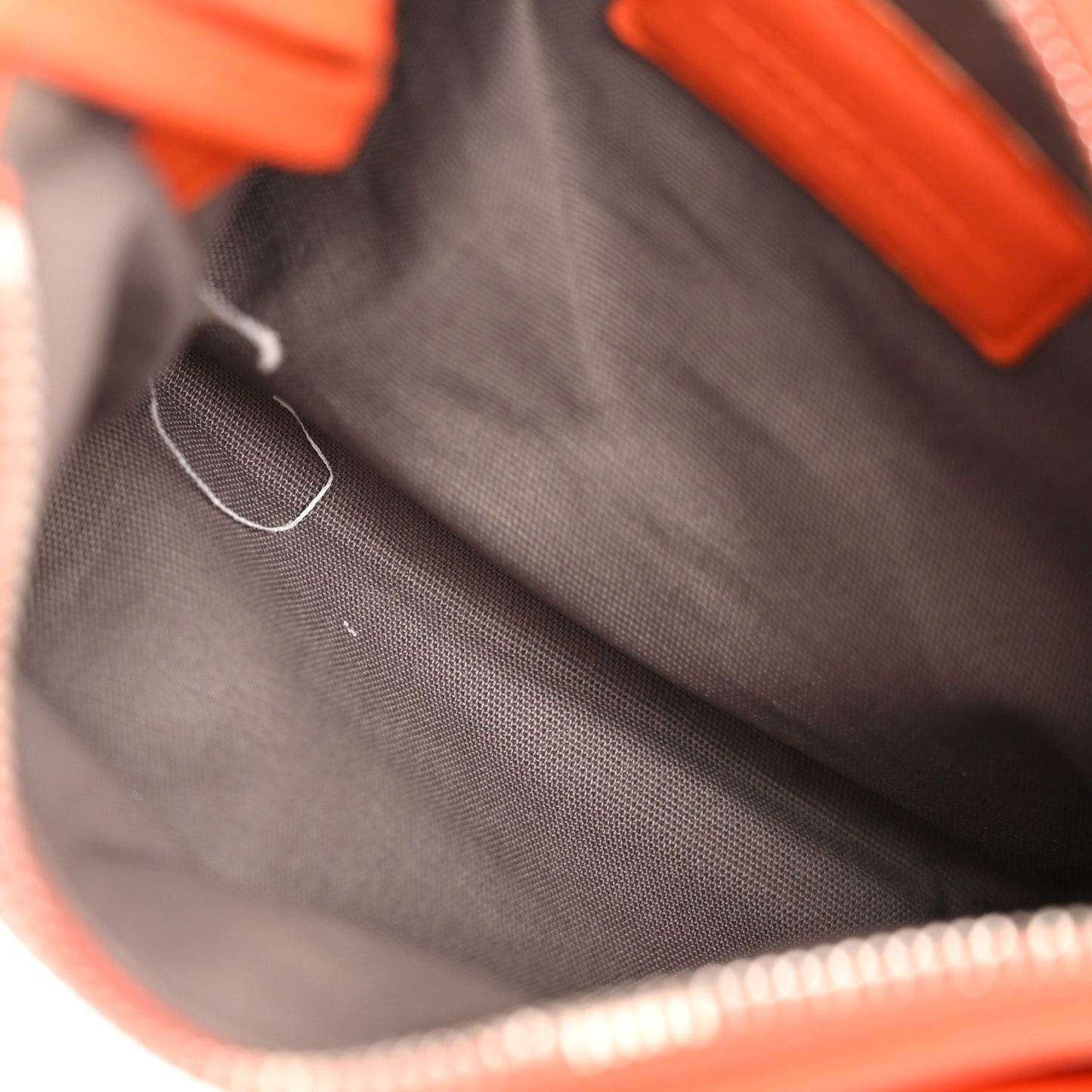 Nappa Intrecciato Key Case Orange