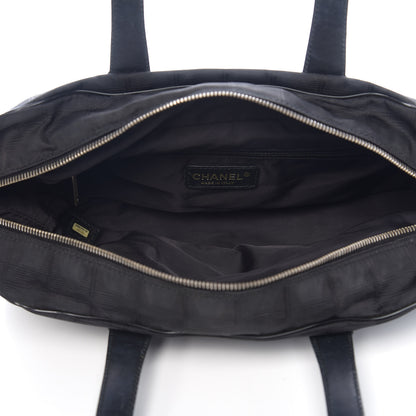 Chanel Nylon Travel Bowler Black 4 of 9