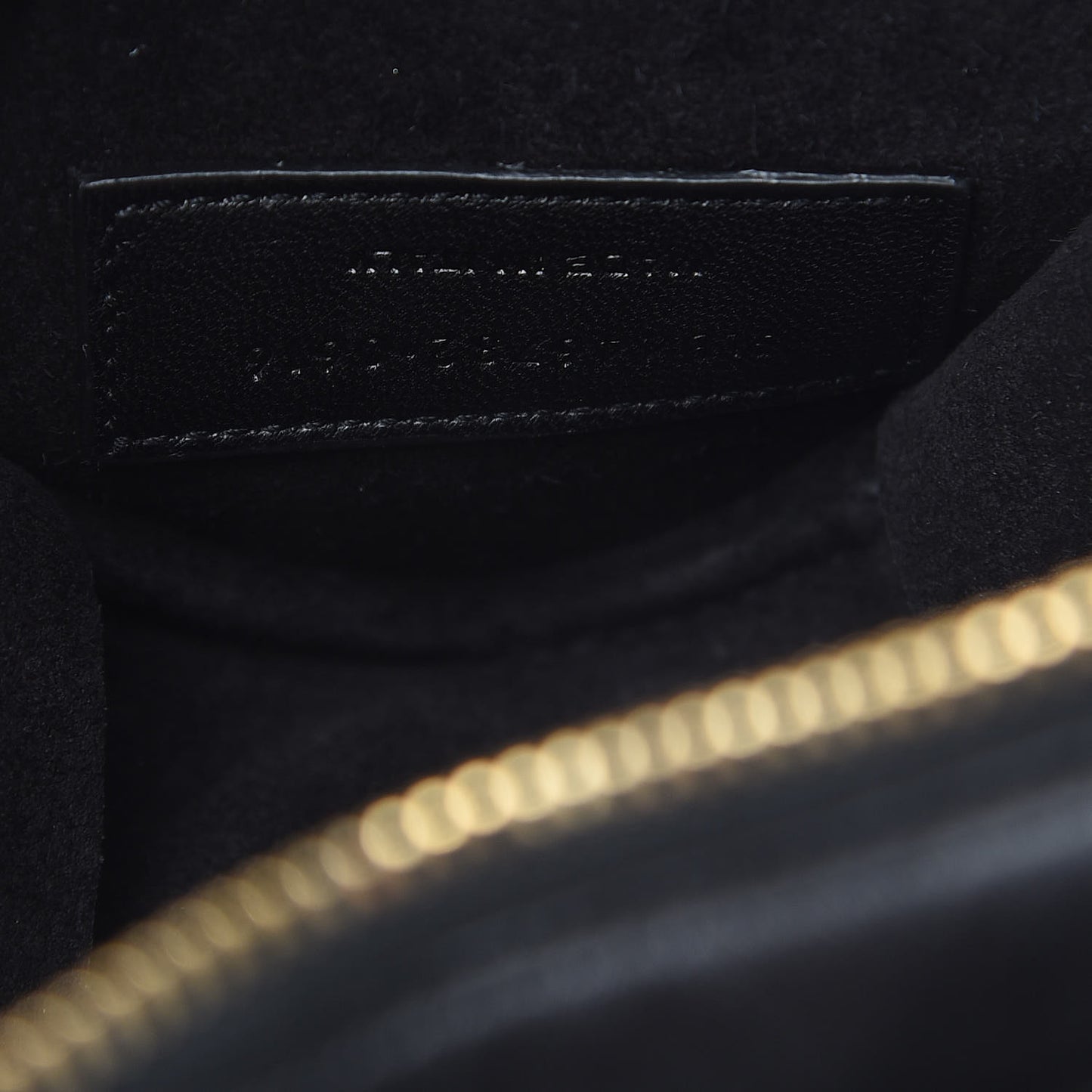 Lambskin Matelasse Chevron Monogram Small Love Heart Chain Bag Black