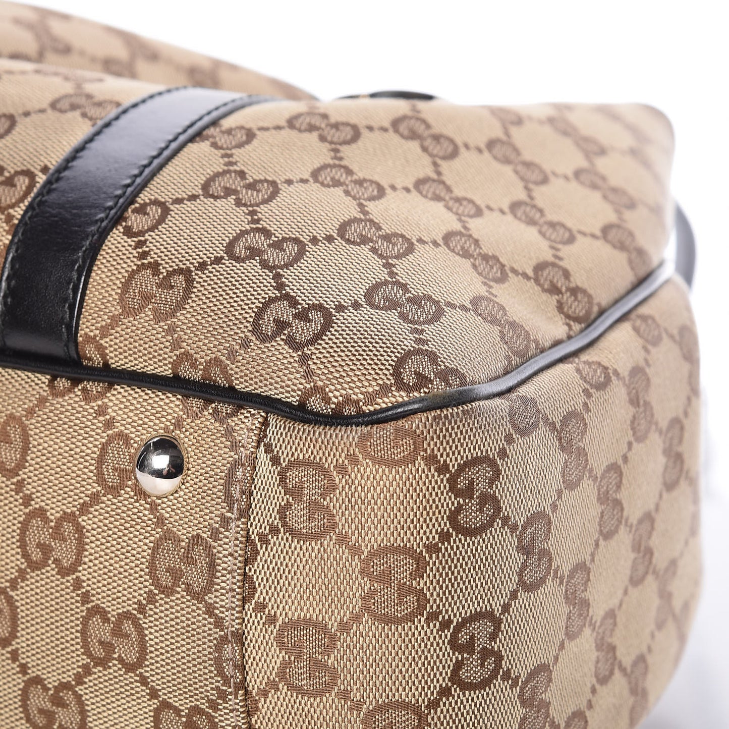Monogram Medium Twins Tote Black