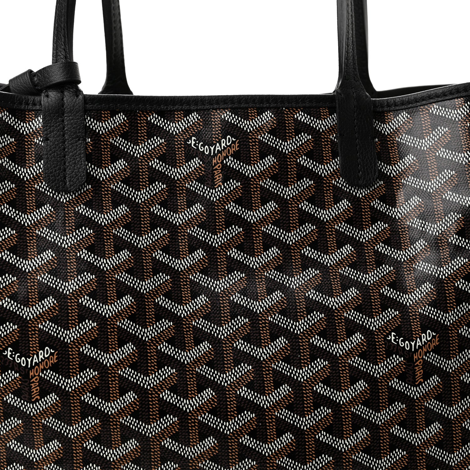 Goyard Goyardine Saint Louis PM Black 8 of 10